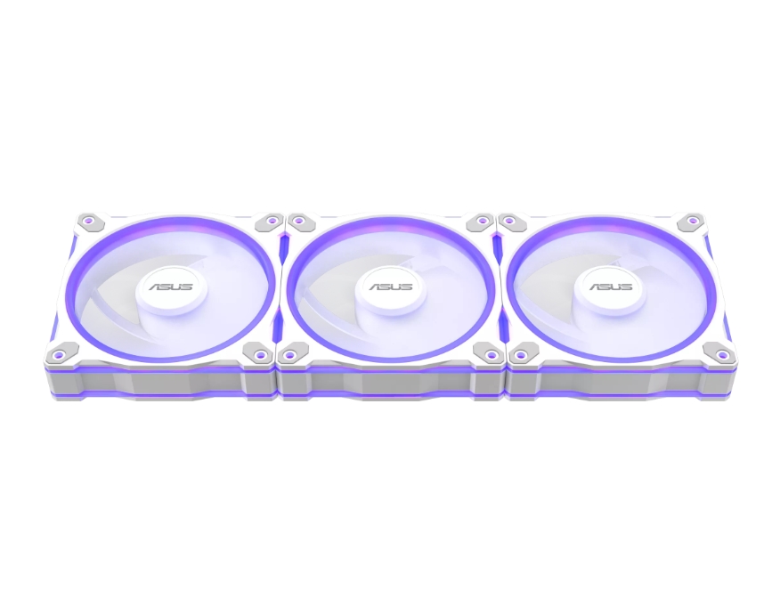 Asus Prime MR120 Reverse ARGB 3 Pack White