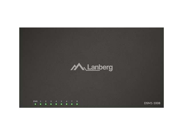 Lanberg switch DSM1-1008 8-port