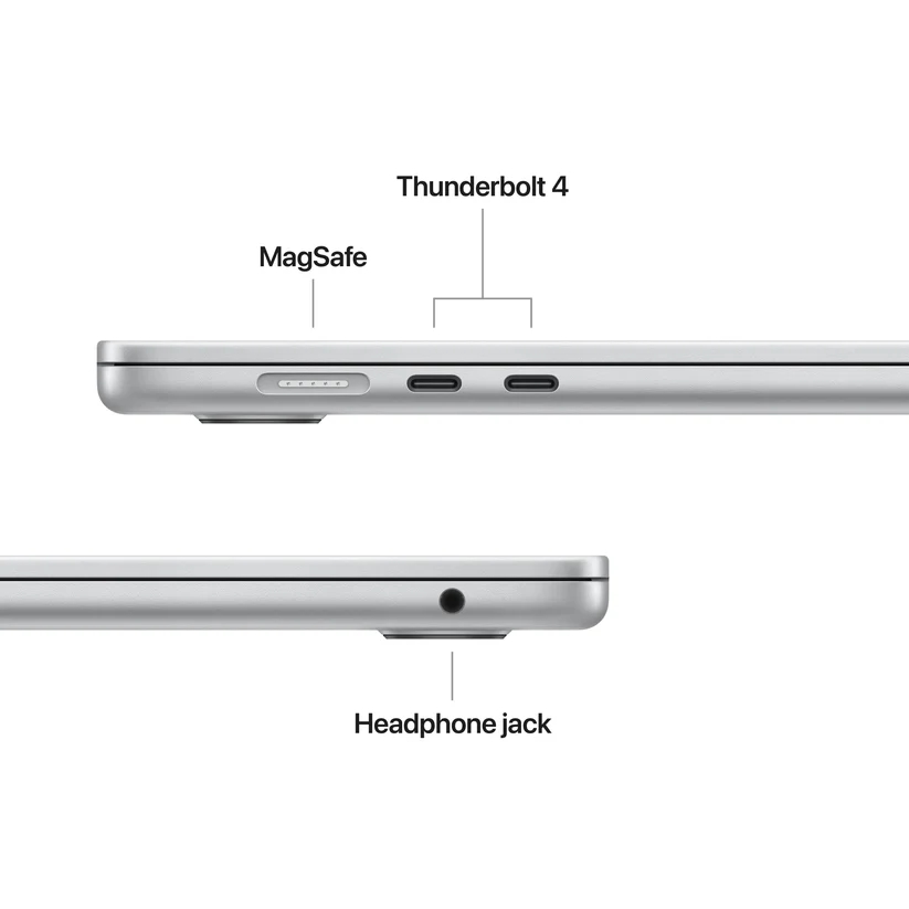 Apple MacBook Air 15.3: Apple M5 chip with 10-core CPU and 10-core GPU