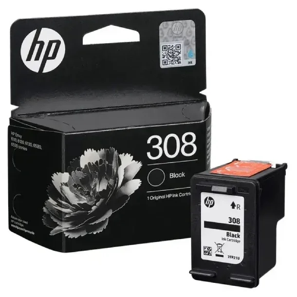 HP 308 Black Original Ink Cartridge