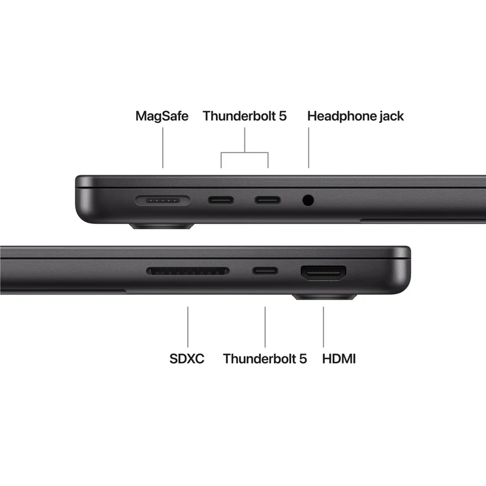 Apple 14-inch MacBook Pro: Apple M5 Pro chip with 15-core CPU and 16-core GPU