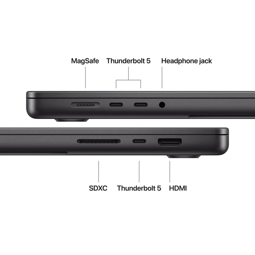 Apple 16-inch MacBook Pro: Apple M5 Max chip with 18-core CPU and 32-core GPU