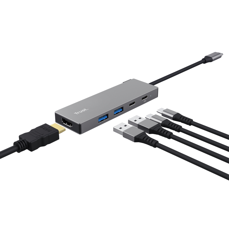 TRUST Dalyx 5-IN-1 Multiport Hub