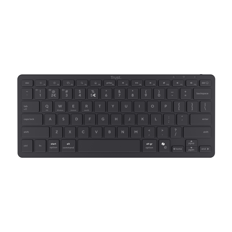 TRUST Nado II Multidevice Bluetooth Keyboard US