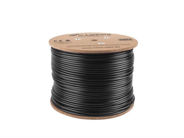 Lanberg LAN cable CAT.6 UTP 305m solid outdoor CU