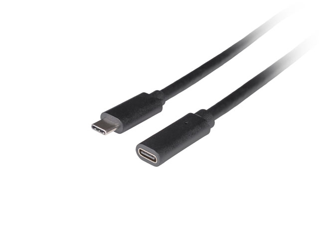 Lanberg USB-C M/F 3.1 cable 0.5m