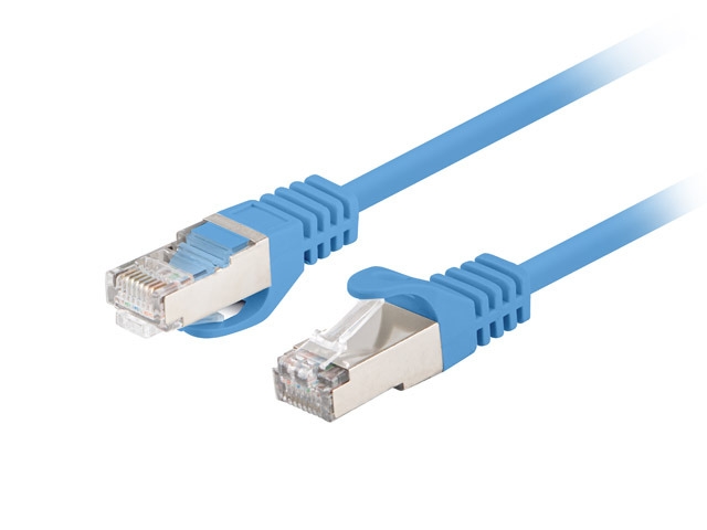 Lanberg patch cord CAT.6 FTP 0.25m fluke passed (10-pack)