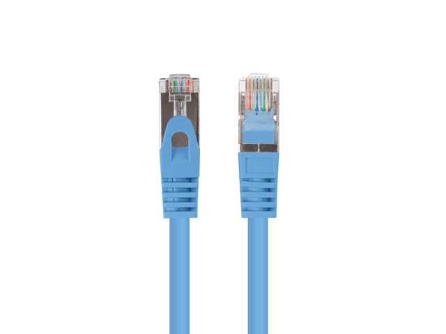 Lanberg patch cord CAT.6 FTP 0.25m fluke passed (10-pack)