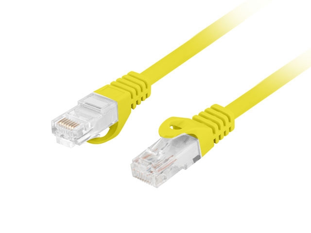 Lanberg patch cord CAT.6A U/UTP LSZH CU 0.25m Fluke Passed
