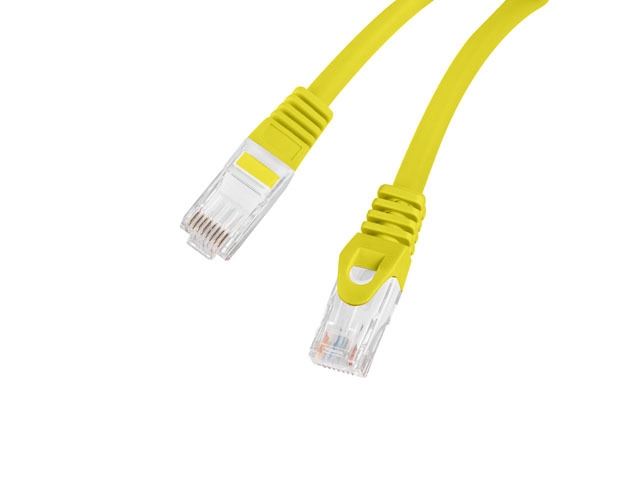 Lanberg patch cord CAT.6A U/UTP LSZH CU 0.25m Fluke Passed