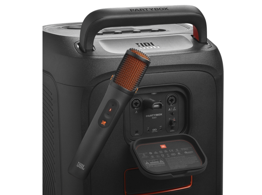 JBL EASYSING MICS Two wireless AI-powered microphones with real-time vocal removal