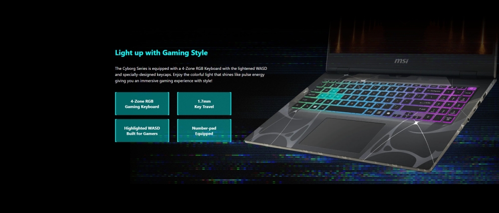 MSI Cyborg 15 B13WEKG