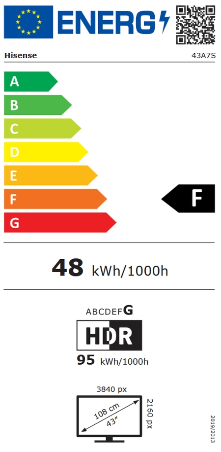 Hisense 43" A7S