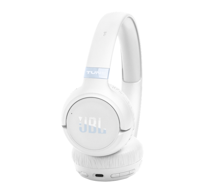 JBL TUNE 680NC WHT Wireless on-ear Noise cancelling headphones