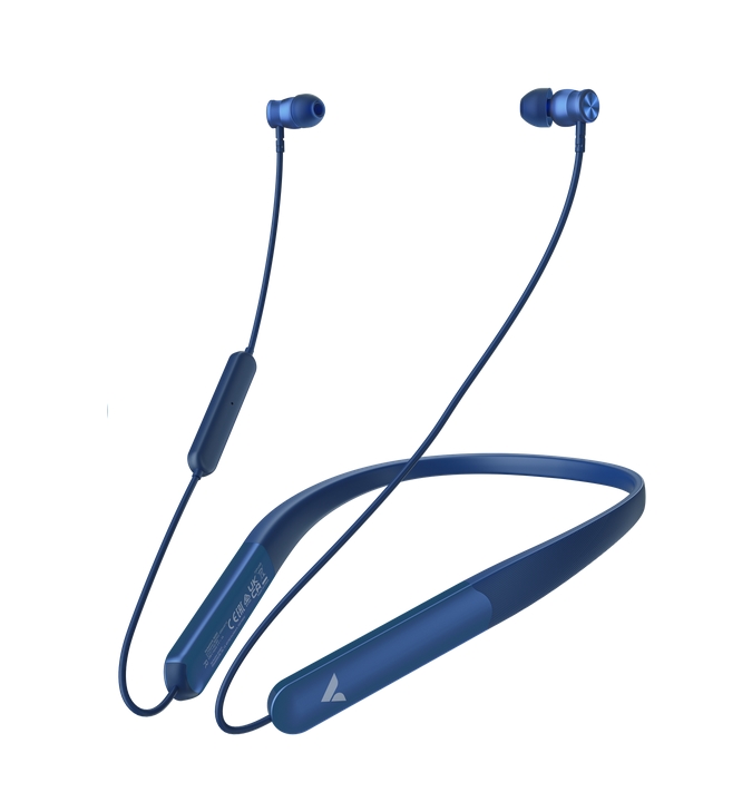 Verbatim TruSound Pro Neckband Earbuds Blue