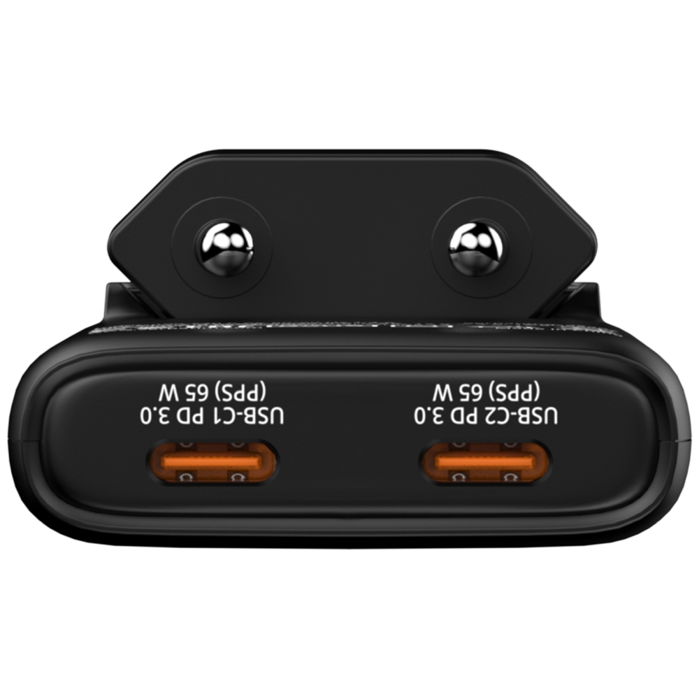 Verbatim Fold 'n' Go GaN Charger 65W EU plug Black