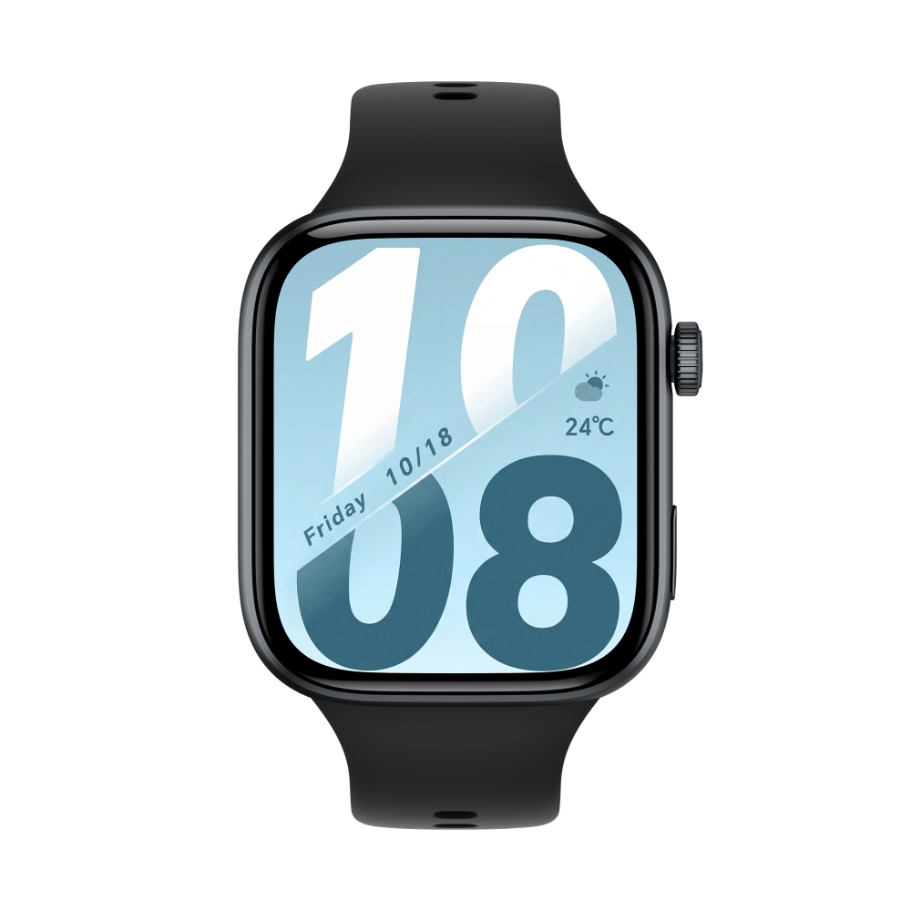 Honor Watch X5i Standard BT 8MB+128MB Black Black Silicone Strap