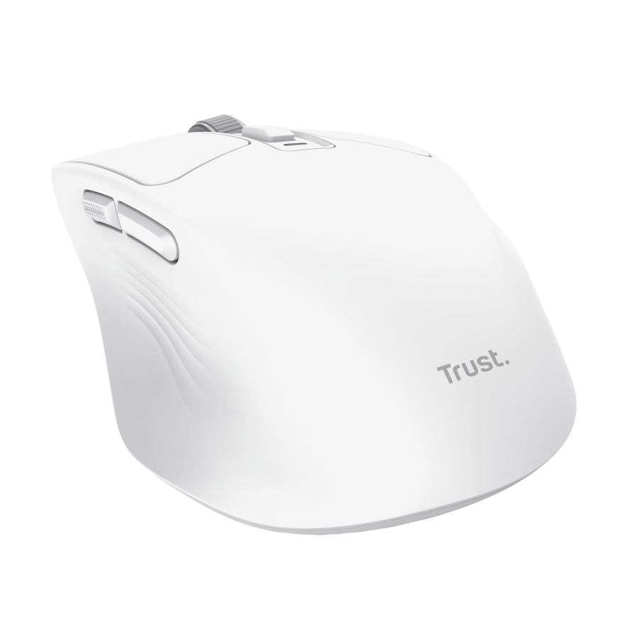 TRUST Niven Comfort Multi-Wireless Mouse White