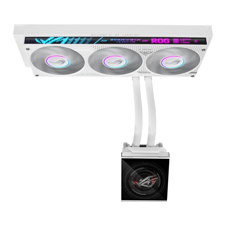 Asus ROG Strix SLC IV 360 ARGB LCD White
