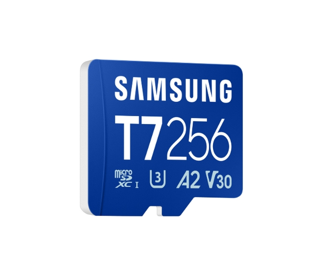 Samsung 256GB micro SD Card T7 UHS-I Transfer Speed up to 170MB/s Class 10 U3 V30 A2
