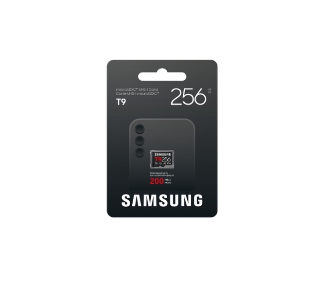 Samsung 256GB micro SD Card T9 UHS-I Read 200MB/s - Write 130MB/s Class 10 U3 V30 A2