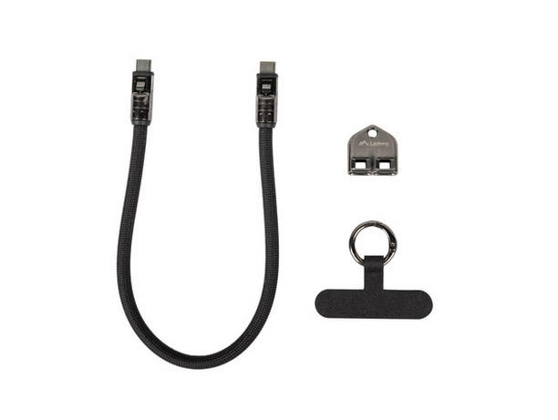 Lanberg USB-C M/M 2.0 cable 0.3m