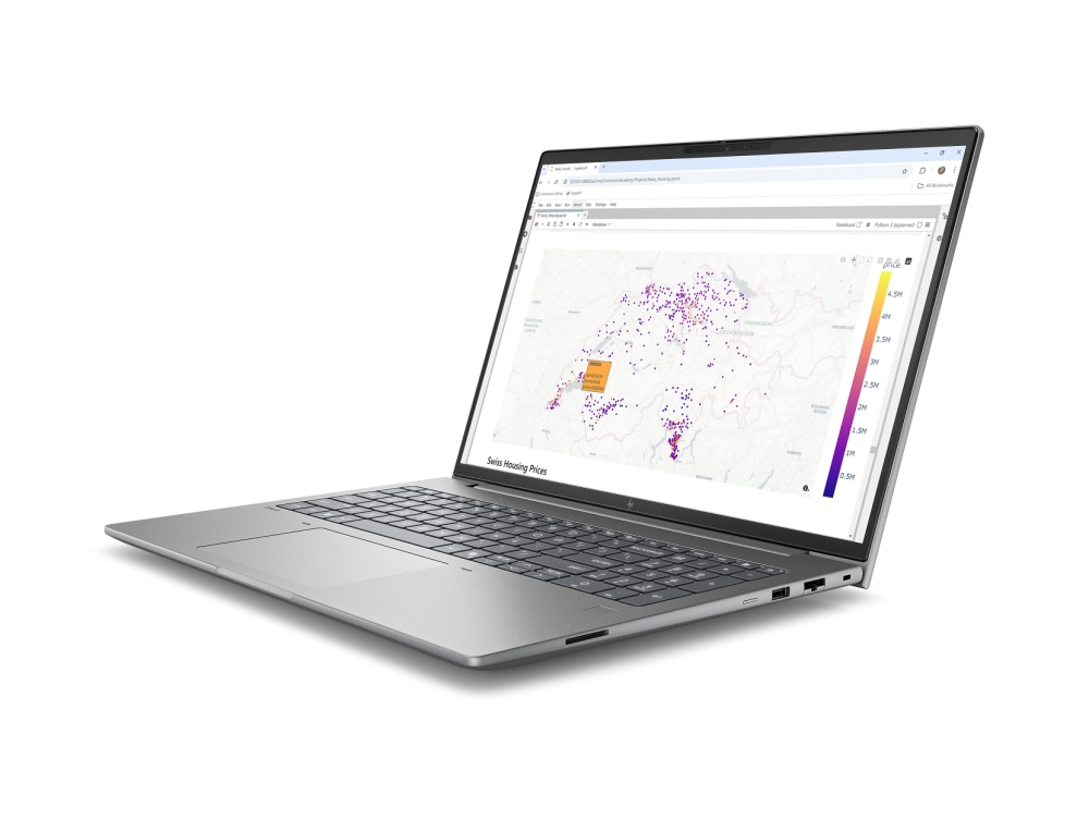 HP ZBook X G2i AI 16" Meteor Silver