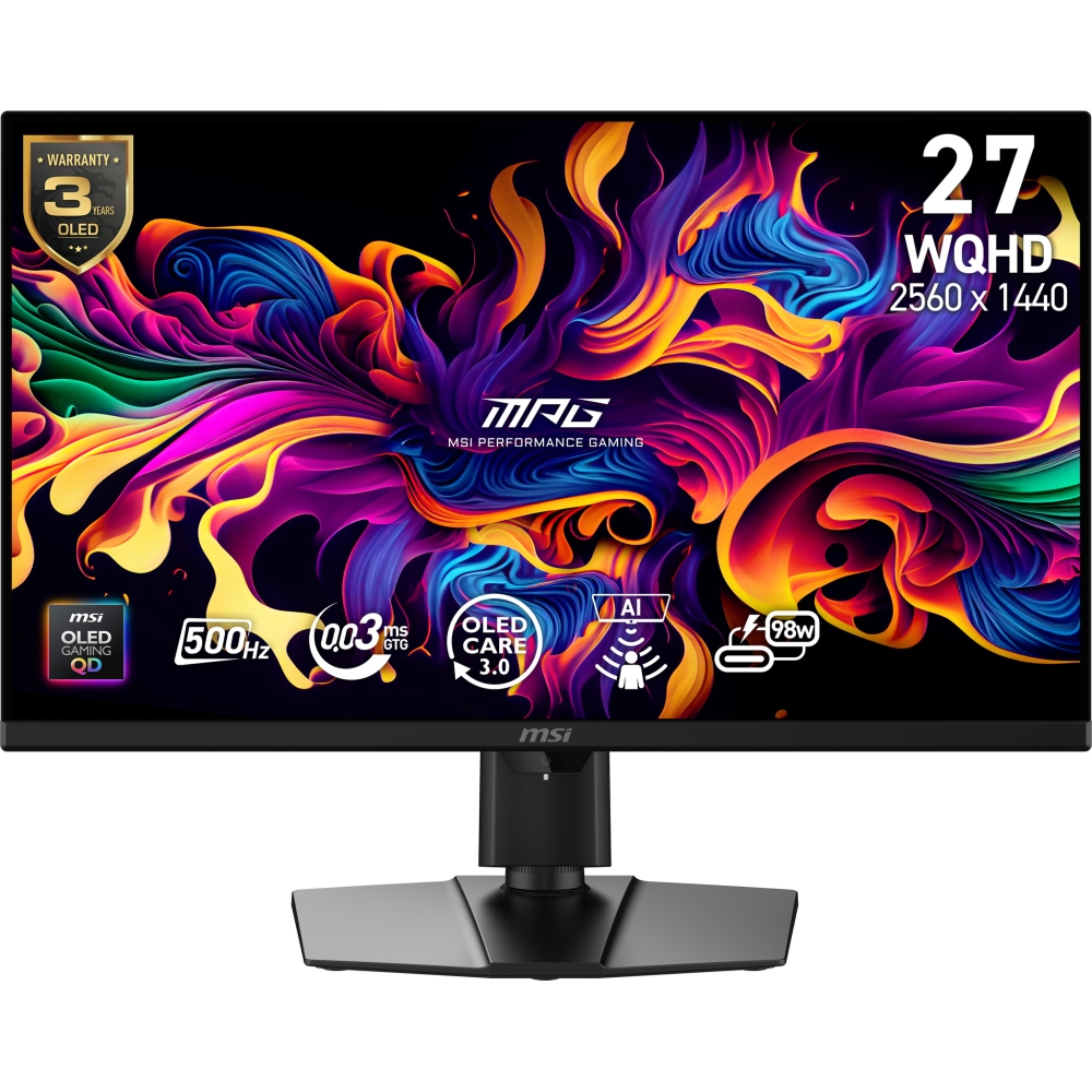 MSI MPG 271QR QD-OLED X50 Gaming Monitor