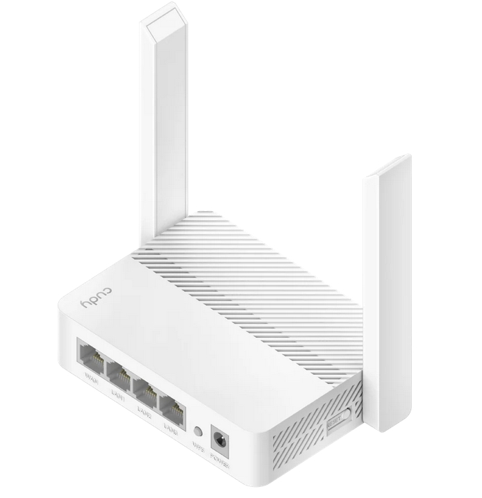 Cudy WR300 Wi-Fi Router N300 300Mbps at 2.4GHz 4 x 10/100Mbps Ports