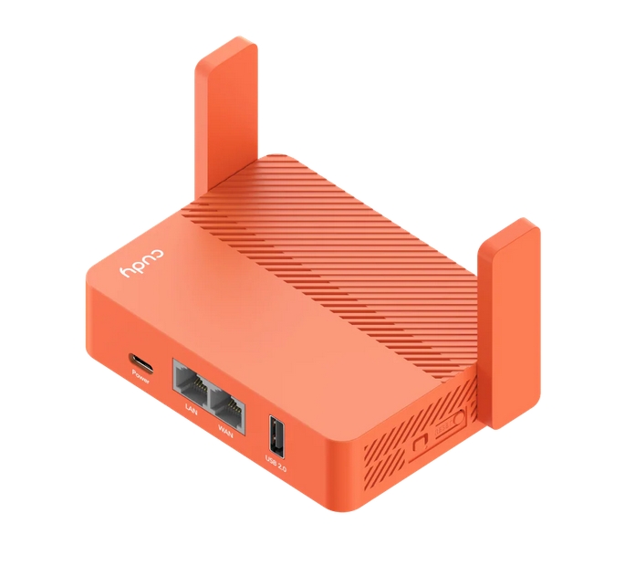 Cudy TR1200 AC1200 Wireless Mini VPN Router WiFi router/AP/ Repeater/WISP Mode 867Mbps at 5GHz + 300Mbps at 2.4GHz Type C power connection