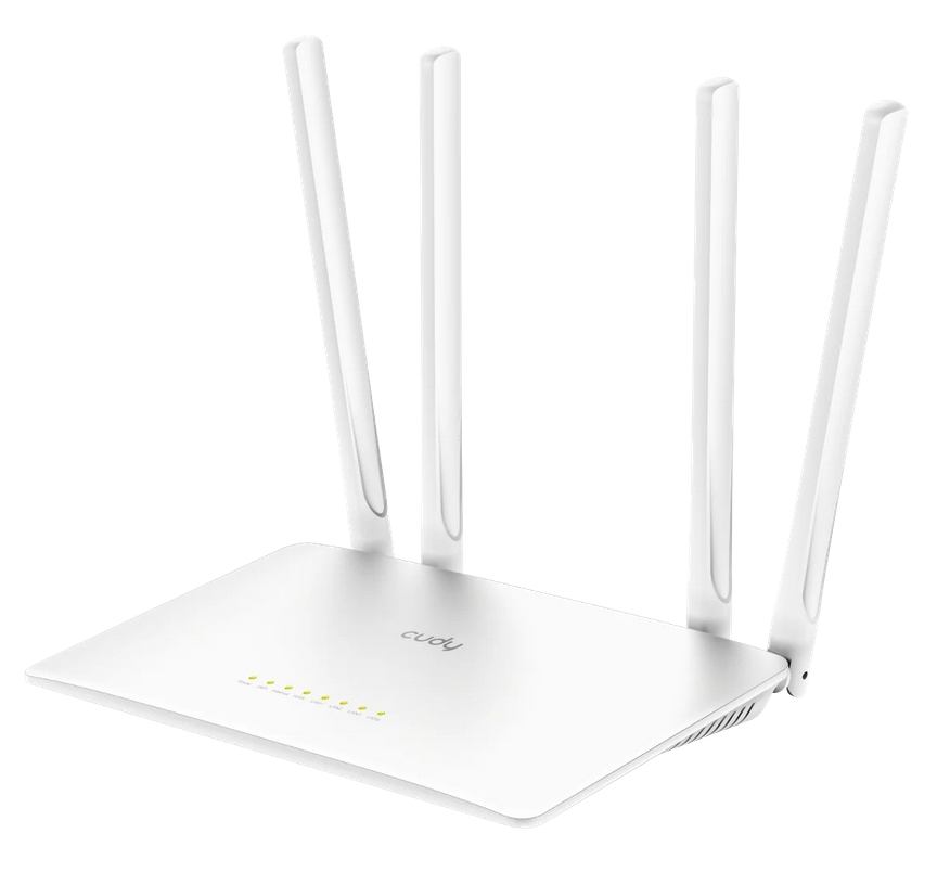 Cudy WR1200 AC1200 Wi-Fi Router Dual Band 867Mbps at 5GHz + 300Mbps at 2.4GHz