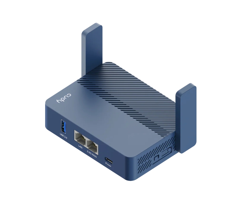 Cudy TR3000 AX3000 2.5G Wi-Fi 6 Router with USB Dual-Band 2402Mbps at 5GHz + 574Mbps at 2.4GHz