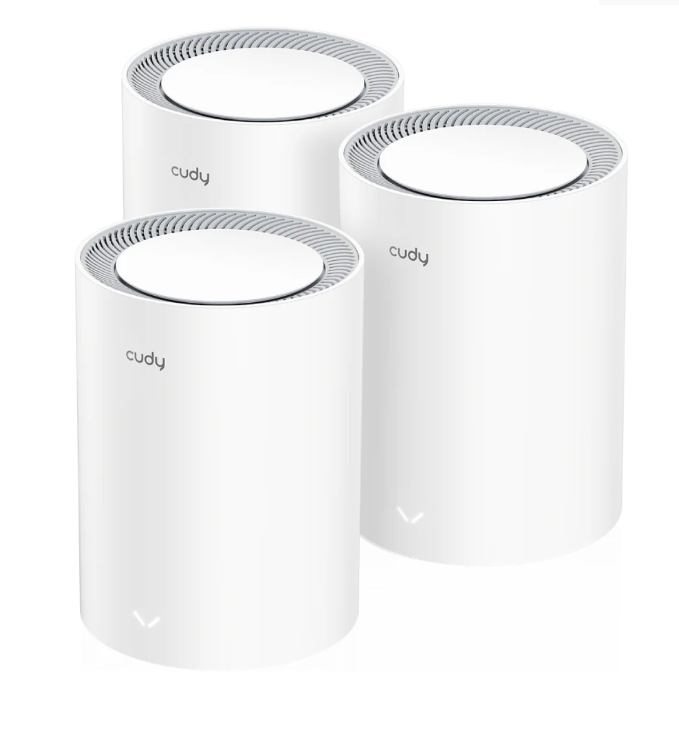 Cudy M3000 (3-Pack) AX3000 Wi-Fi 6 Mesh 2402Mbps at 5GHz + 574Mbps at 2.4GHz