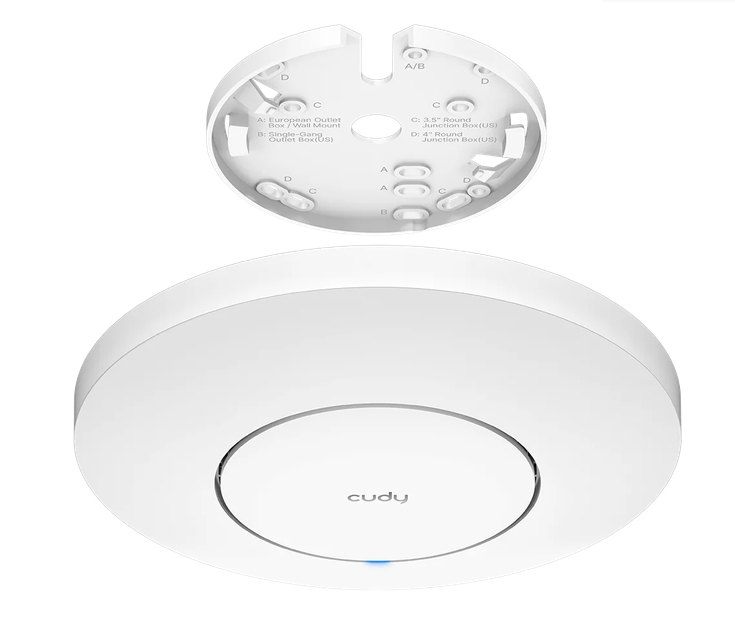 Cudy AP1300 Wi-Fi Gigabit Access Point AC1200 Dual Band Ceiling Mount Access Point