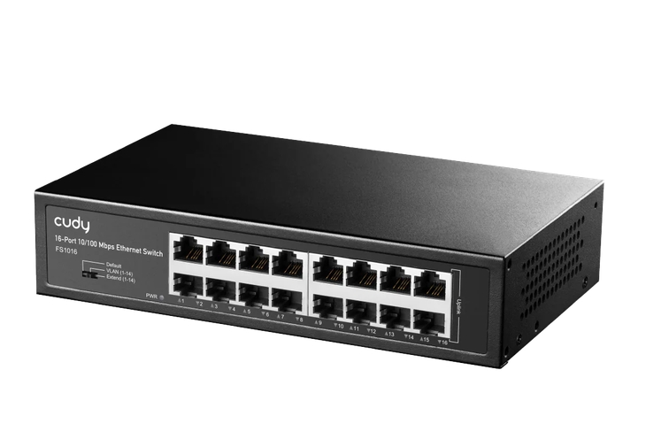 Cudy FS1016 16-Port 10/100 Mbps Metal Switch