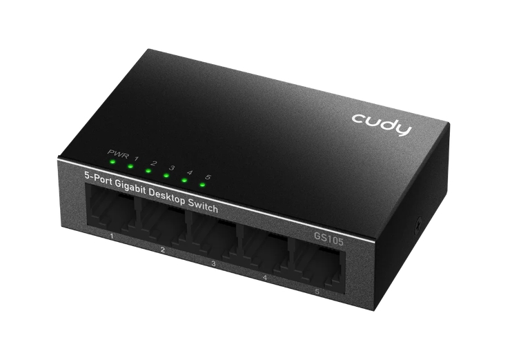 Cudy GS105 5-Port Gigabit Metal Switch