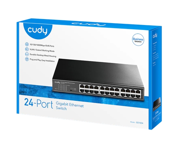 Cudy GS1024 24-Port Gigabit Metal Switch