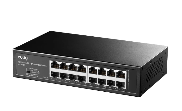 Cudy GS1016E 16-Port Gigabit Light Managed Switch