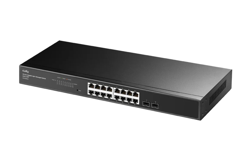 Cudy GS1016ES2 16-Port Gigabit Light Managed Switch with 2 SFP