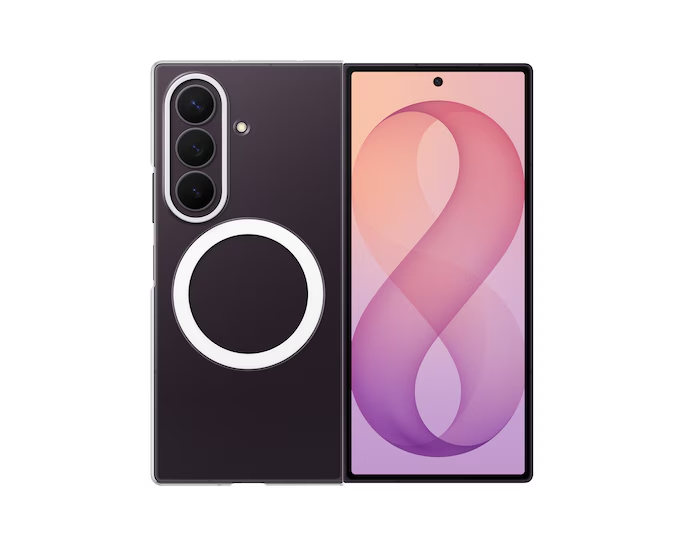 Samsung Galaxy Z Fold 8 Ultra Clear Magnet Case Transparent