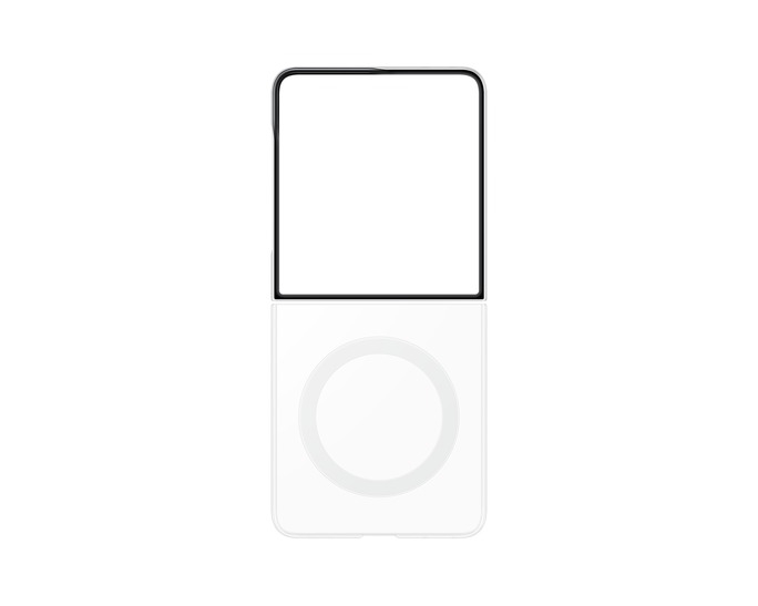 Samsung Flip 8 Clear Magnet Case Transparent