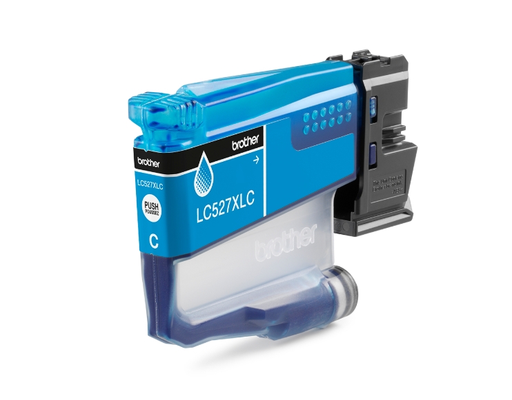 Brother LC527XLC Cyan Ink Cartridge for MFCJ5010DW/MFCJ5110DW - 2000 page yield