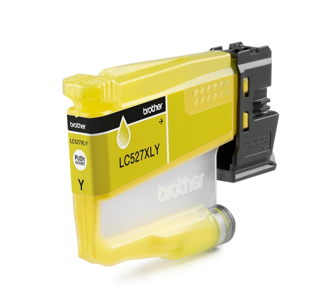 Brother LC527XLY Yellow Ink Cartridge for MFCJ5010DW/MFCJ5110DW - 2000 page yield