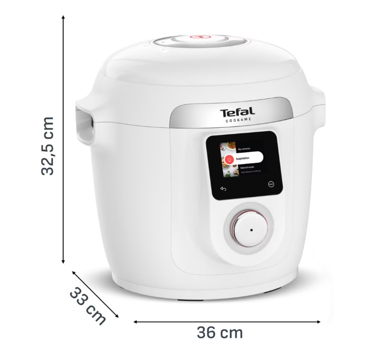 Tefal CY9621F2 Epc Cook4Me 10In1 W/O Grid Wht