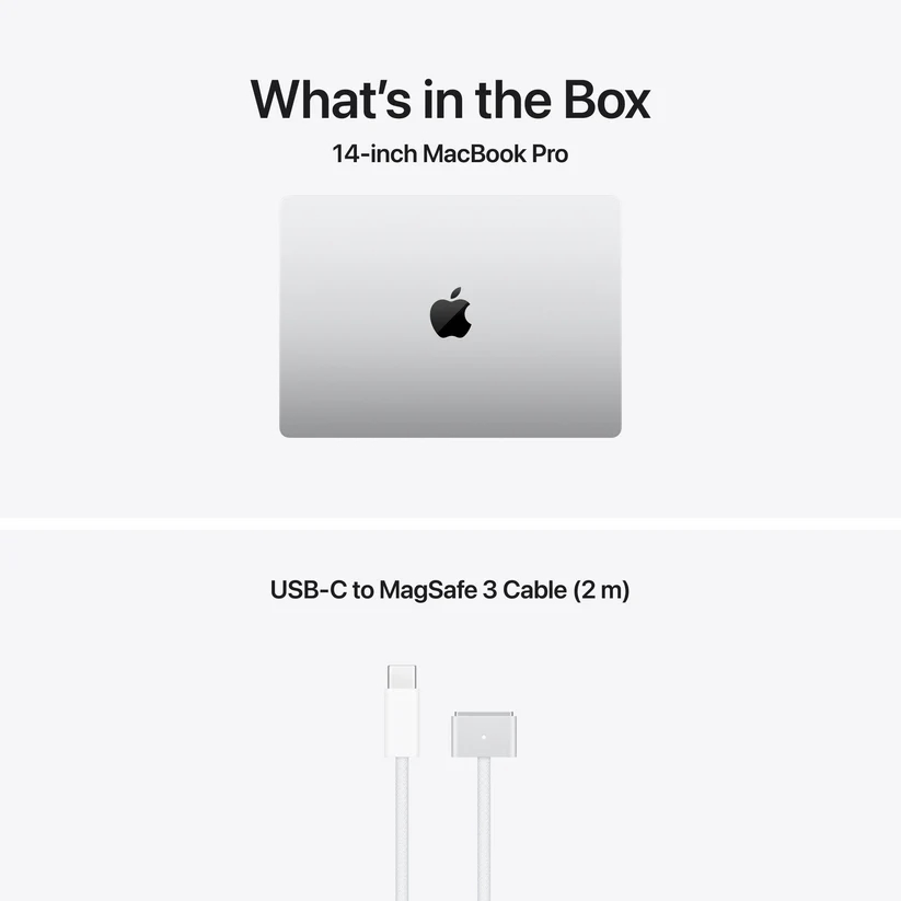 Apple 14-inch MacBook Pro: Apple M5 chip with 10-core CPU and 10-core GPU