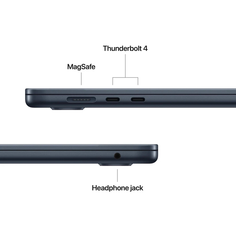 Apple MacBook Air 15.3: Apple M5 chip with 10-core CPU and 10-core GPU