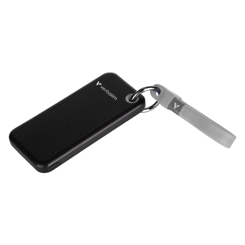 Verbatim Pocket SSD USB 3.2 Gen 2 512GB Black/Grey