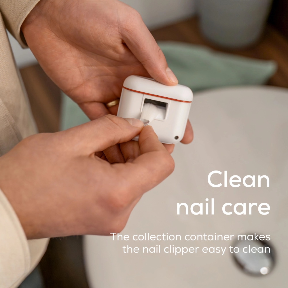 Beurer MP 10 Electric nail clipper; Nails are cut automatically; One-button operation; Ideal for children & the elderly; Two speed settings; LED light; USB-C cable incl.