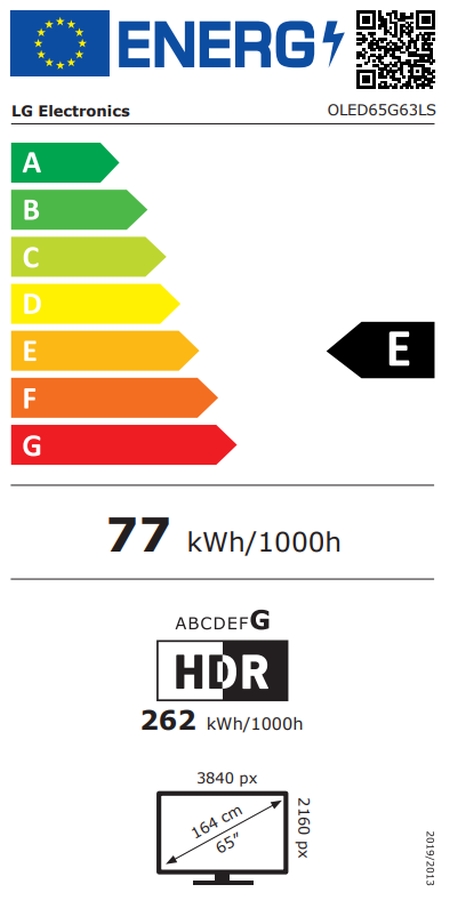 LG OLED65G63LS