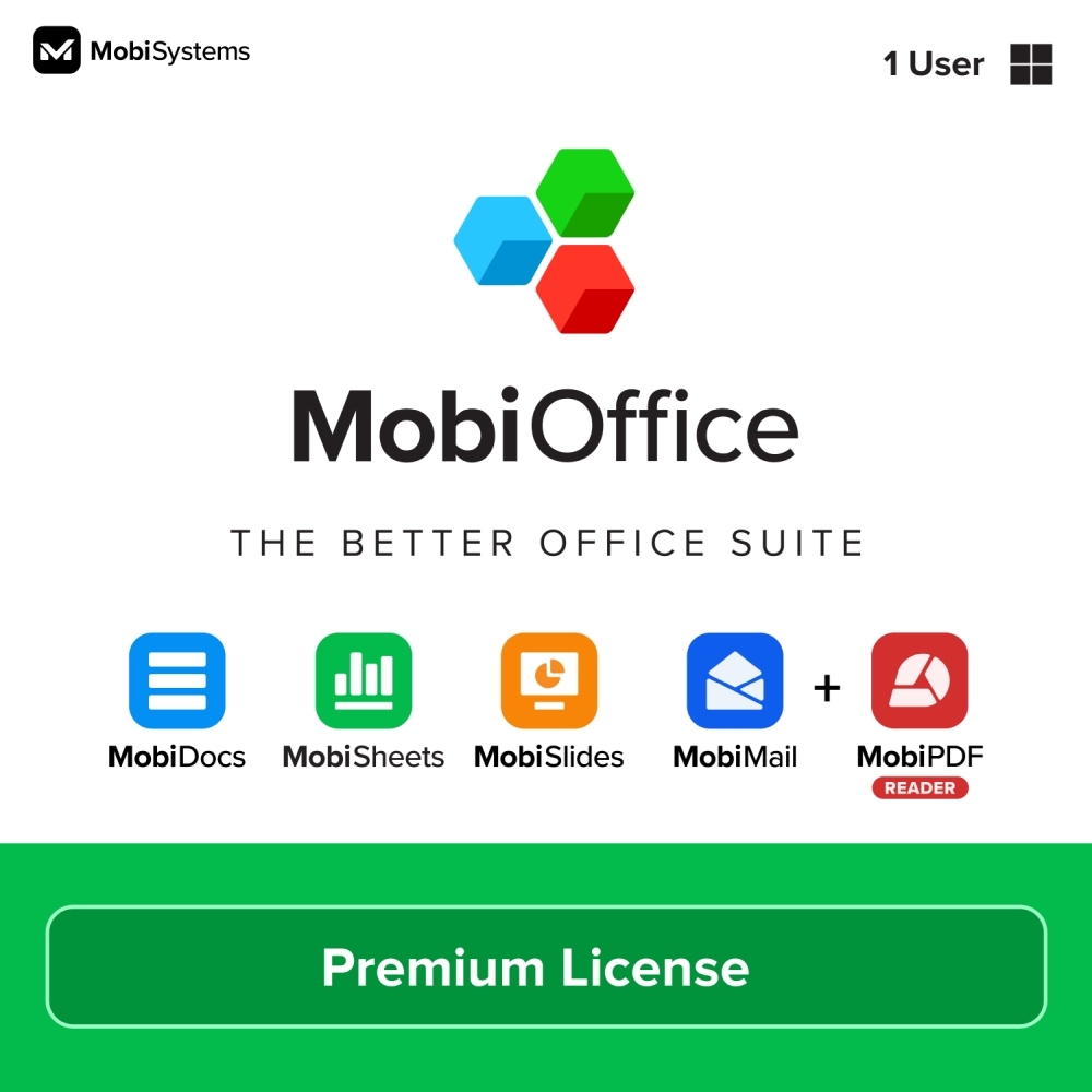 MobiOffice Premium + MobiDrive 50 GB